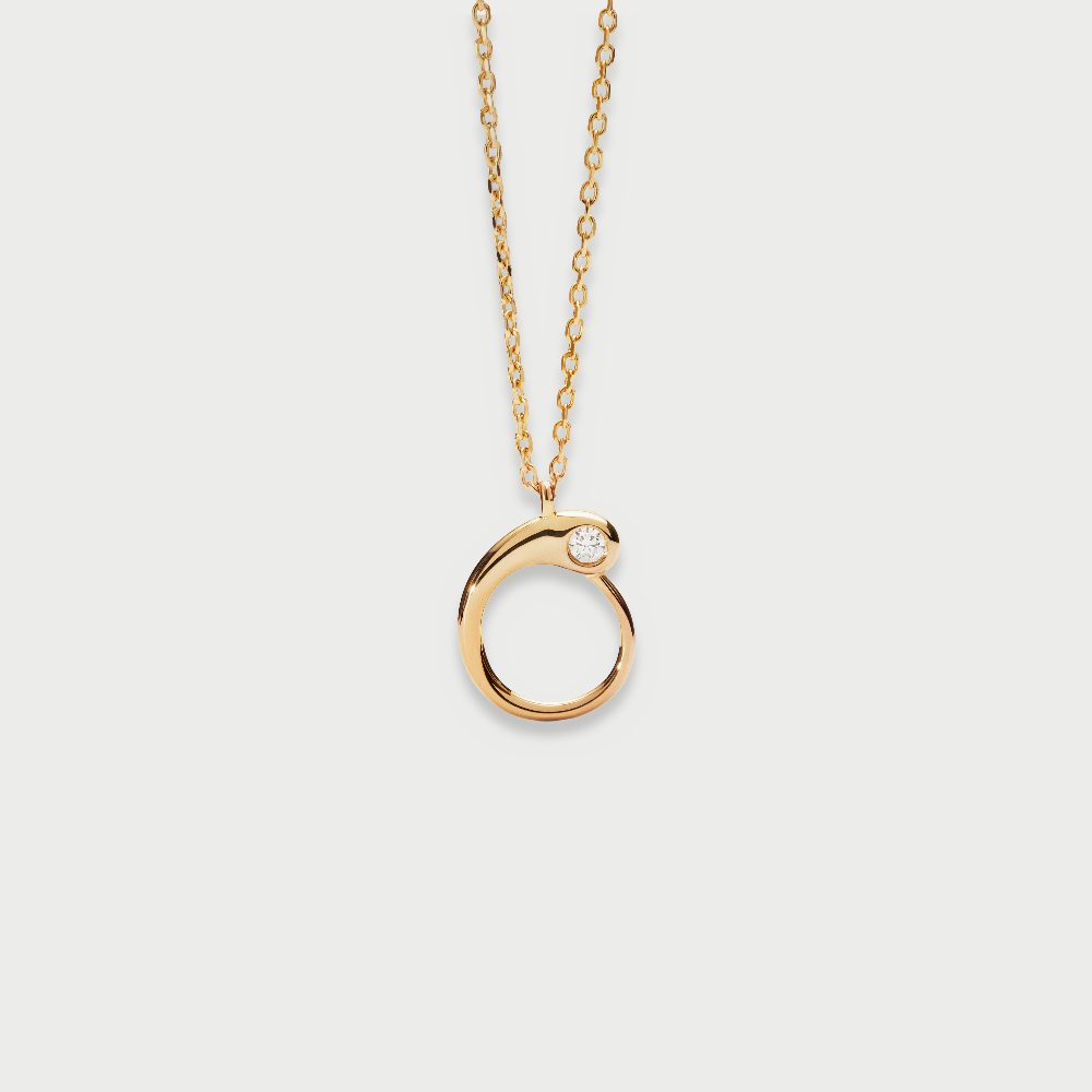 Collana con Pendente Iniziale O – PD Paola CO01-B88