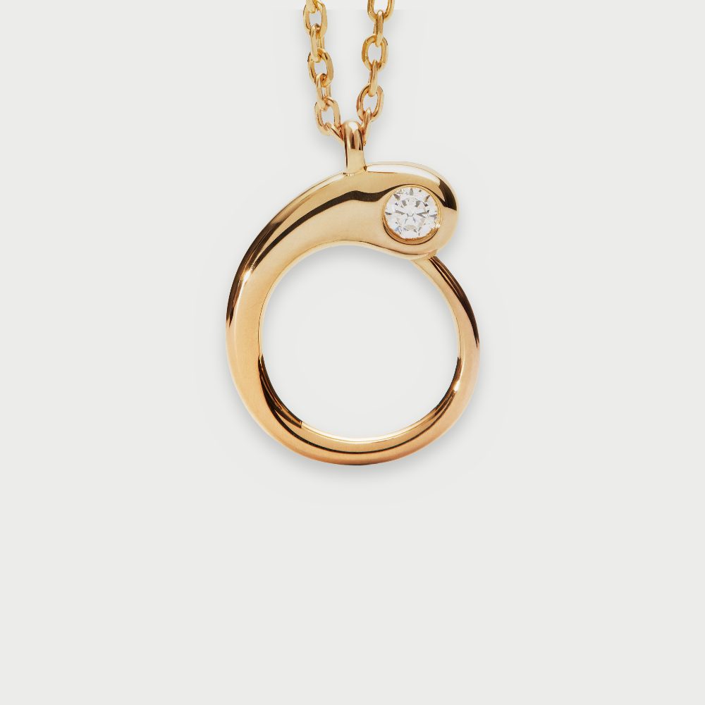 Collana con Pendente Iniziale O – PD Paola CO01-B88