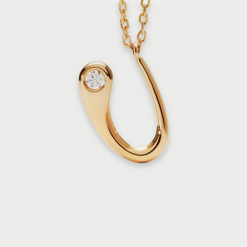 Collana con Pendente Iniziale U – PD Paola CO01-B94