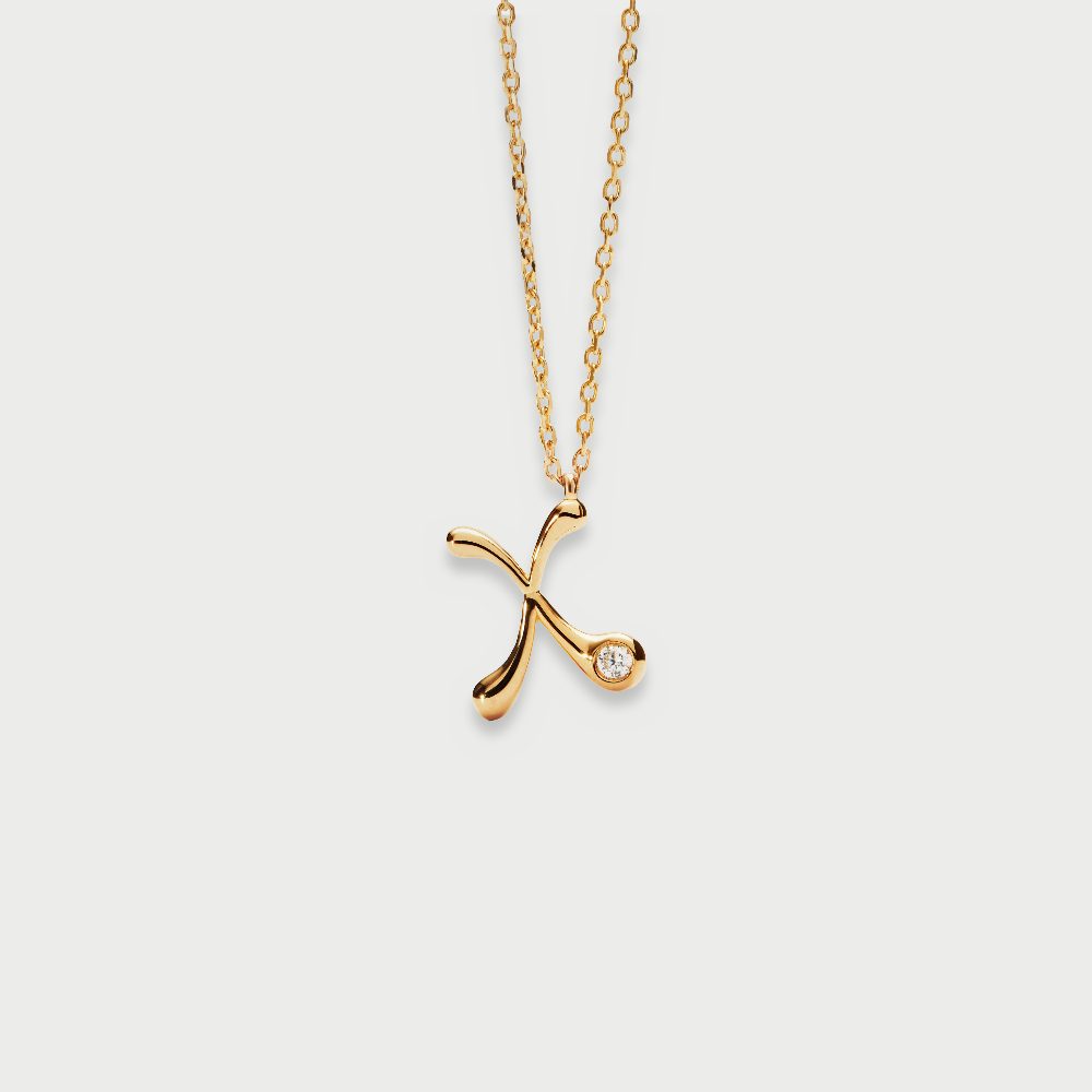 Collana con Pendente Iniziale X – PD Paola CO01-B97