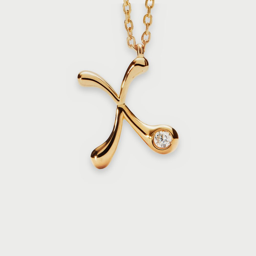 Collana con Pendente Iniziale X – PD Paola CO01-B97