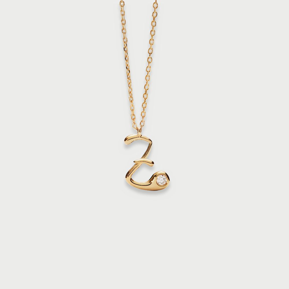 Collana con Pendente Iniziale Z – PD Paola CO01-B99