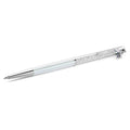 Penna a sfera Crystalline Annual Edition 2027 Swarovski 5745579, laccato bianco, cromato