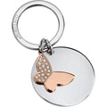 Portachiavi Lucky Farfalla in Acciaio – Morellato SD7175