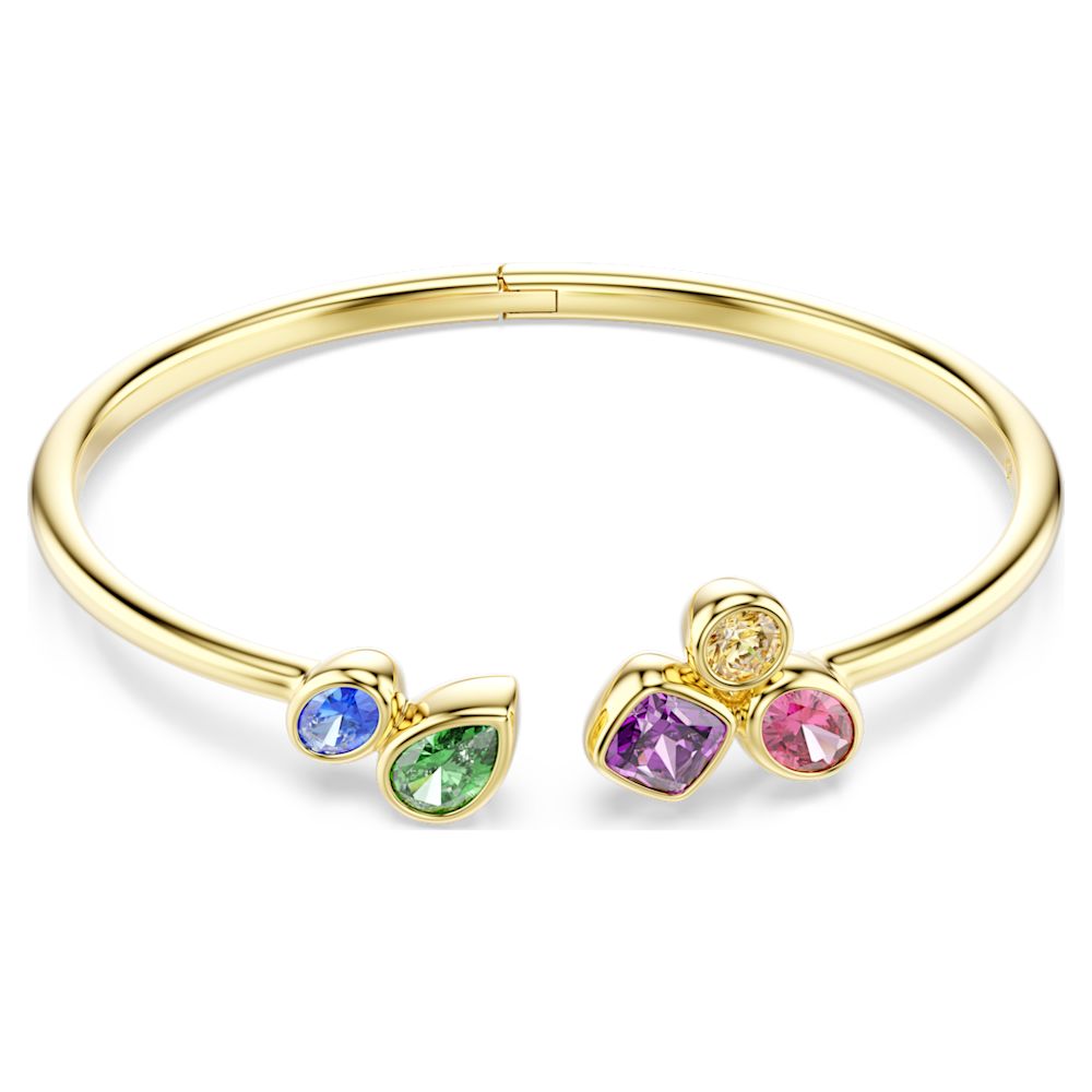Bracciale rigido Imber Swarovski 5753259, multicolore, finitura oro 18K