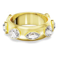 Anello Dextera cocktail dorato Swarovski 5665483