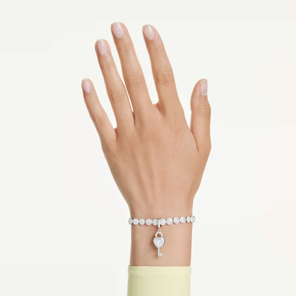 Charm Idyllia Cuore con chiave Swarovski 5742957 – foto 4