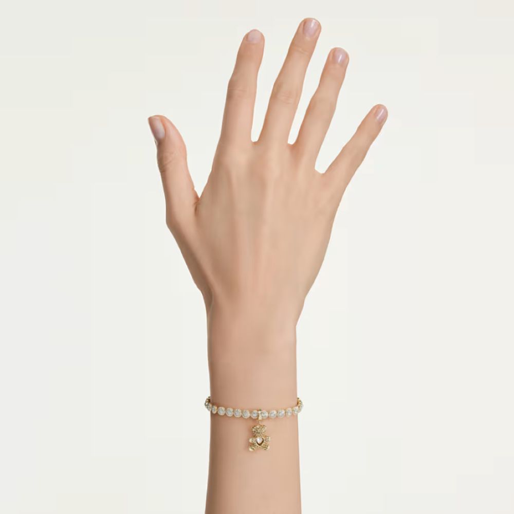 Charm Idyllia Orsetto dorato Swarovski 5743147 – foto 4
