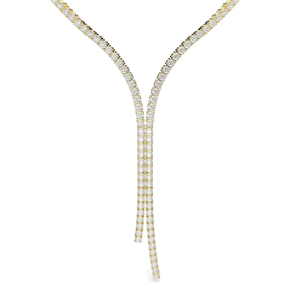 Collana a Y Matrix oro Swarovski 5750601