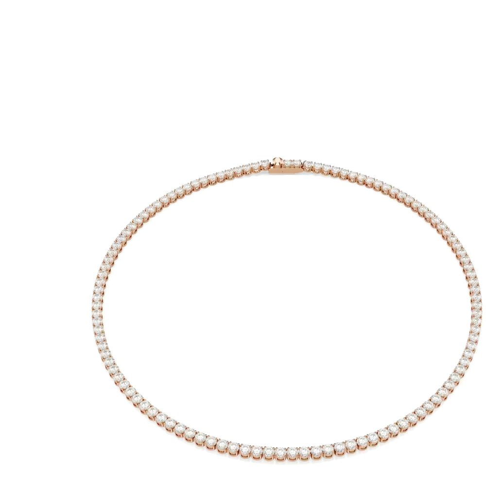 Collana Tennis Matrix oro rosa Swarovski 5764194