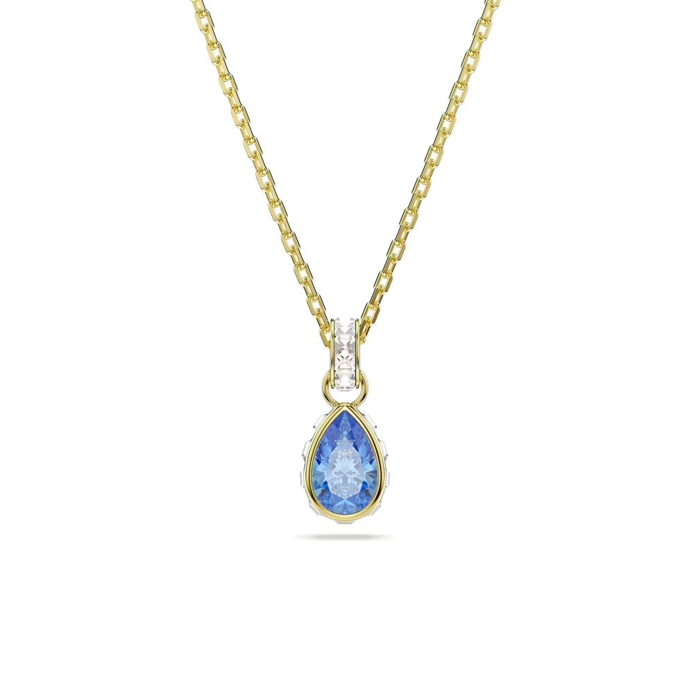 Pendente Chroma goccia blu Swarovski 5757786