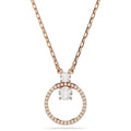 SWAROVSKI | Pendente Constella cerchio oro rosa