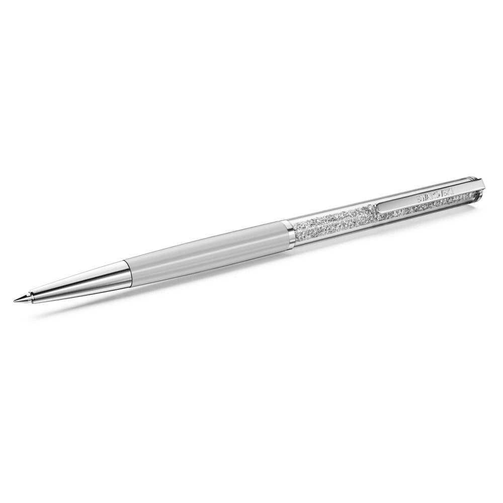 Penna a sfera Crystalline grigio argento Swarovski 5709613
