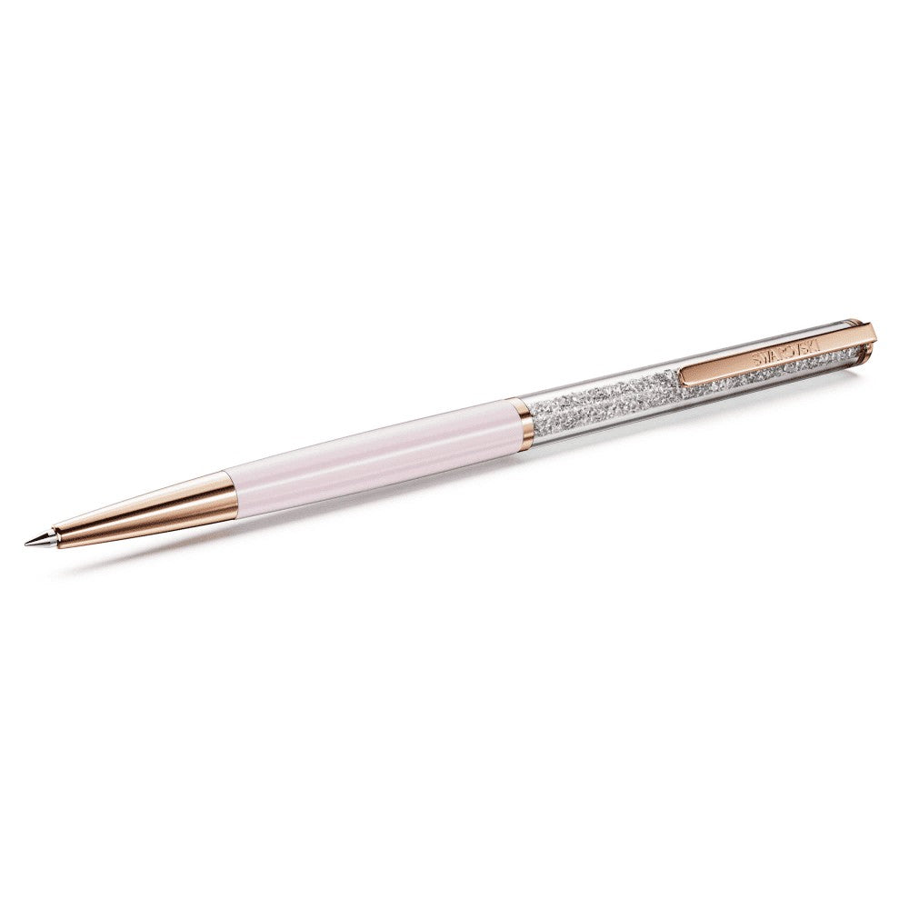 Penna a sfera Crystalline rosa oro rosa Swarovski 5709614