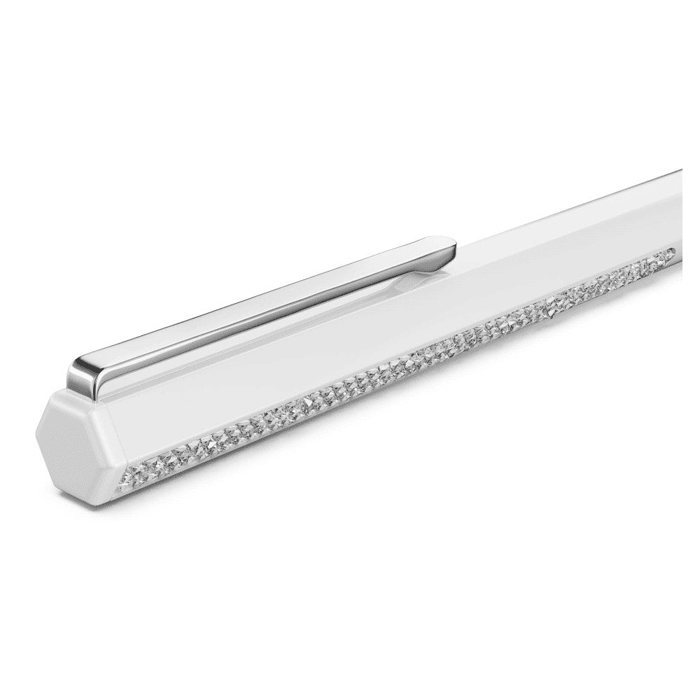 Penna a sfera Shimmer laccato bianco Swarovski 5678183 – foto 4