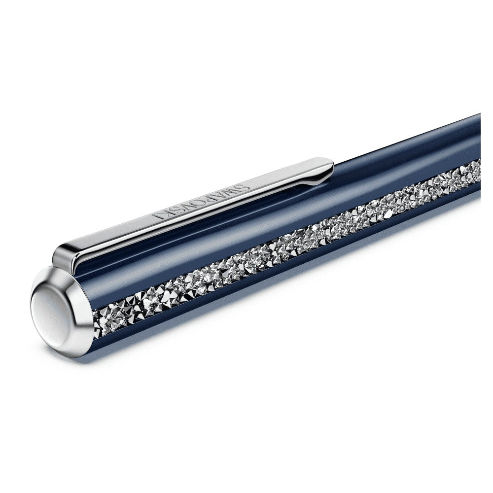 Penna a sfera Shimmer laccato blu Swarovski 5707709 – foto 4
