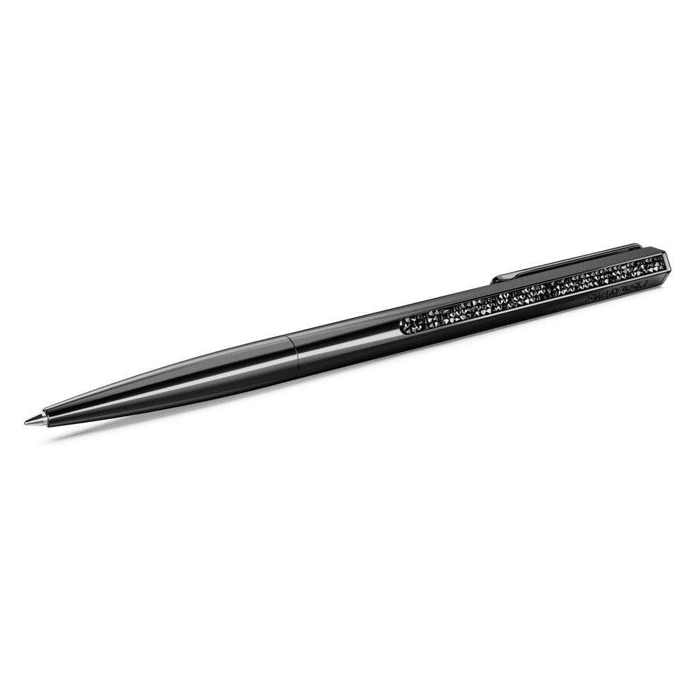 Penna a sfera Shimmer laccato nero Swarovski 5678184