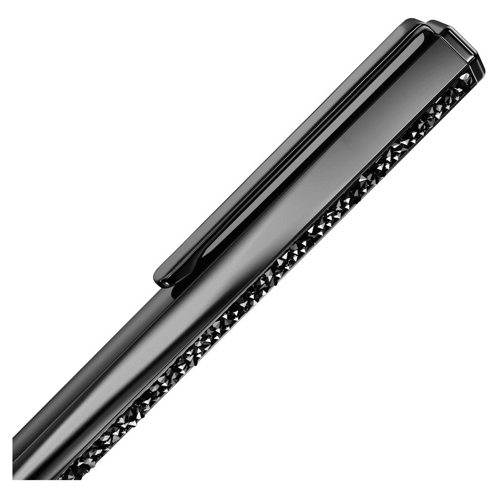 Penna a sfera Shimmer laccato nero Swarovski 5678184 – foto 3