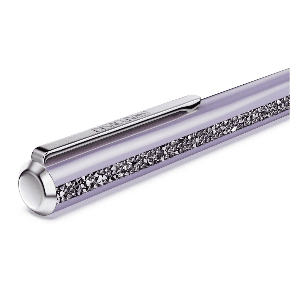 Penna a sfera Shimmer laccato viola Swarovski 5707707 – foto 4
